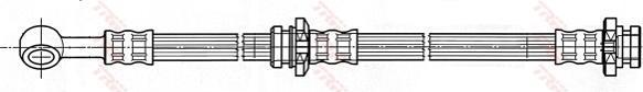 TRW PHD497 тормозной шланг на NISSAN PRIMERA Traveller (WP11)
