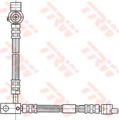 TRW PHD541 тормозной шланг на NISSAN PRIMERA (P12)