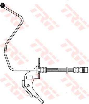 TRW PHD564 тормозной шланг на OPEL ASTRA H (L48)