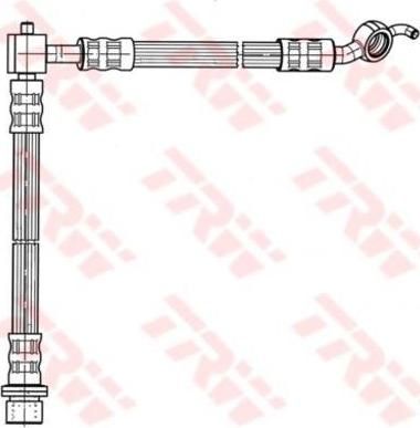 TRW PHD931 тормозной шланг на TOYOTA YARIS VERSO (_NLP2_, _NCP2_)