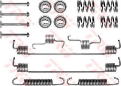 TRW SFK343 комплектующие, тормозная колодка на RENAULT CLIO II (BB0/1/2_, CB0/1/2_)