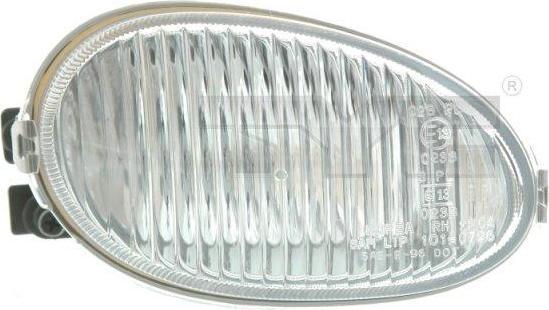 TYC 19-5491001 противотуманная фара на HYUNDAI ACCENT I (X-3)