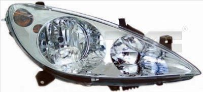 TYC 20-0165-45-2 основная фара на PEUGEOT 307 (3A/C)