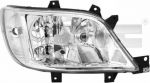 TYC 20-0525-15-2 основная фара на MERCEDES-BENZ SPRINTER 2-t фургон (901, 902)