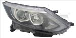 TYC 20-14680-16-2 основная фара на NISSAN QASHQAI (J11, J11_)