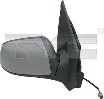 TYC 310-0173 наружное зеркало на FORD FIESTA V (JH_, JD_)