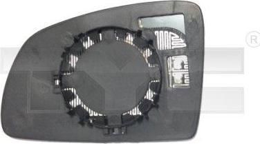 TYC 325-0067-1 зеркальное стекло, наружное зеркало на OPEL MERIVA