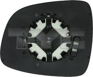 TYC 335-0018-1 зеркальное стекло, наружное зеркало на FIAT SEDICI (FY_)