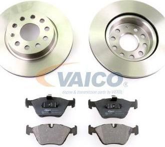 VAICO V10-90003 комплект тормозов, дисковый тормозной механизм на SKODA YETI (5L)