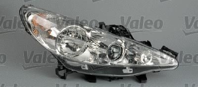 Valeo 043245 основная фара на PEUGEOT 207 (WA_, WC_)