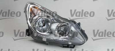 VALEO Фара головного света L OPEL Corsa D 2006-> (Halogen) (043375)