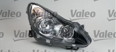 Valeo 043380 основная фара на OPEL CORSA D