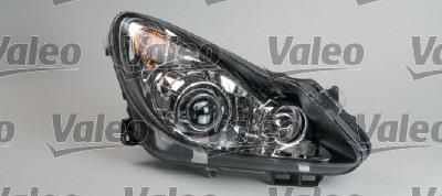 Valeo 043383 основная фара на OPEL CORSA D