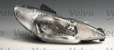 VALEO Фара головного света Peugeot 206 09/98> /1.1I. 1.1I . 1.4I. 1.8D. 1.8D /Xr. Xr Pr?sence. Xt. Xt Premium /Left /Hcr/ H4 /electr. /->9.1998--> (6204S7, 087273)