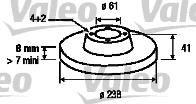 Valeo 186228 тормозной диск на RENAULT SUPER 5 (B/C40_)