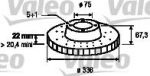 Valeo 197175 тормозной диск на 3 кабрио (E93)