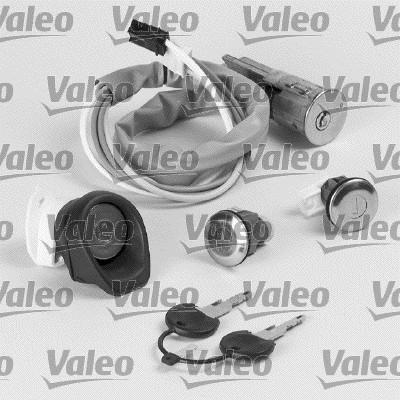 Valeo 252233 комплект цилиндра замка на PEUGEOT 205 I (741A/C)