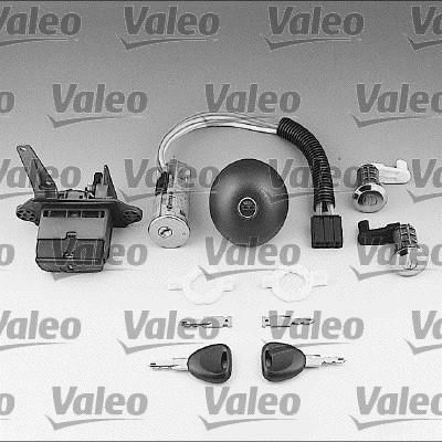 Valeo 252574 комплект цилиндра замка на RENAULT MEGANE I (BA0/1_)
