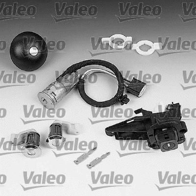 Valeo 256515 комплект цилиндра замка на RENAULT CLIO II (BB0/1/2_, CB0/1/2_)