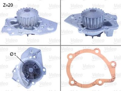 Valeo 506011 водяной насос на PEUGEOT 309 II (3C, 3A)