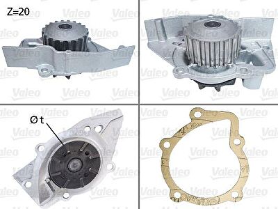 Valeo 506029 водяной насос на PEUGEOT 306 (7B, N3, N5)