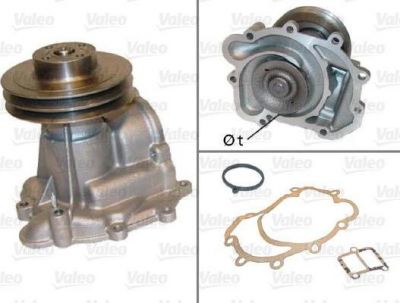 Valeo 506058 водяной насос на MERCEDES-BENZ S-CLASS (W126)