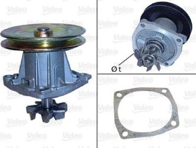 Valeo 506092 водяной насос на FIAT UNO (146A/E)