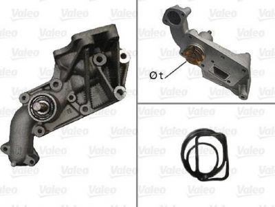 Valeo 506292 водяной насос на FIAT DUCATO фургон (290)