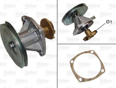 Valeo 506386 водяной насос на FIAT UNO (146A/E)