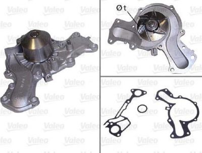 Valeo 506408 водяной насос на HYUNDAI SONATA II (Y-2)