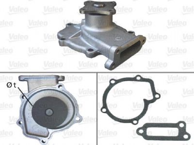 Valeo 506438 водяной насос на NISSAN 100 NX (B13)