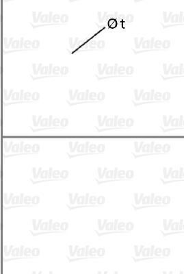 Valeo 506456 водяной насос на JEEP CHEROKEE (XJ)
