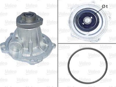 Valeo 506513 водяной насос на SKODA FELICIA I Fun (797)