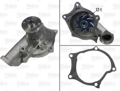Valeo 506617 водяной насос на HYUNDAI LANTRA I (J-1)