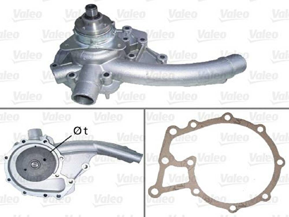 Valeo 506639 водяной насос на MERCEDES-BENZ 190 (W201)