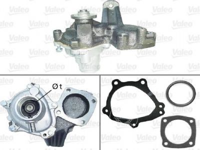Valeo 506695 водяной насос на FIAT FIORINO Pick up (146)