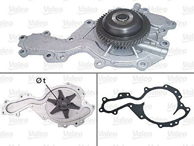 Valeo 506728 водяной насос на OPEL VECTRA C