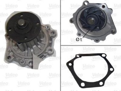 Valeo 506846 водяной насос на TOYOTA HIACE III фургон (YH7_, LH6_, LH7_, LH5_, YH5_, YH6_)