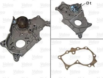 Valeo 506851 водяной насос на TOYOTA COROLLA Wagon (__E11_)