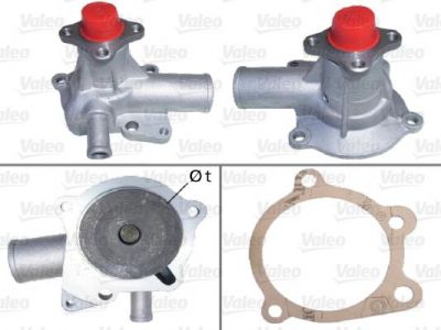 Valeo 506858 водяной насос на FORD SCORPIO I (GAE, GGE)