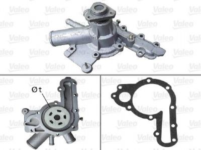 Valeo 506861 водяной насос на ALFA ROMEO 75 (162B)