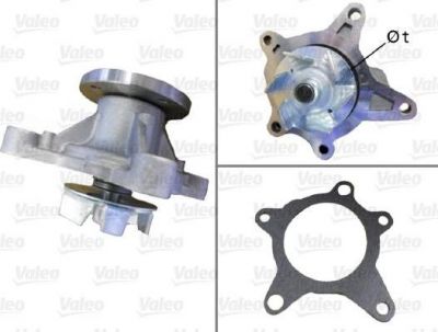 Valeo 506977 водяной насос на KIA CEE'D SW (ED)