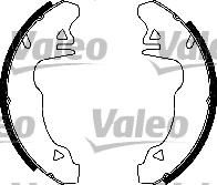 Valeo 554501 комплект тормозных колодок на RENAULT 4 (112_)