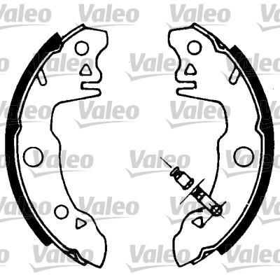 Valeo 554512 комплект тормозных колодок на TALBOT SAMBA (51A)