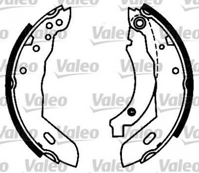 Valeo 562037 комплект тормозных колодок на PEUGEOT 205 II (20A/C)