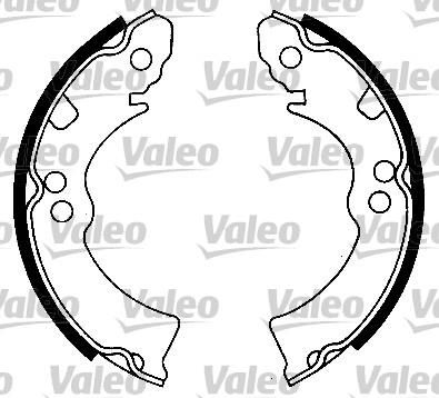 Valeo 562532 комплект тормозных колодок на NISSAN SUNNY II Hatchback (N13)