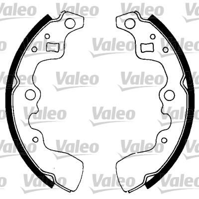 Valeo 562713 комплект тормозных колодок на SUZUKI SWIFT I (AA)