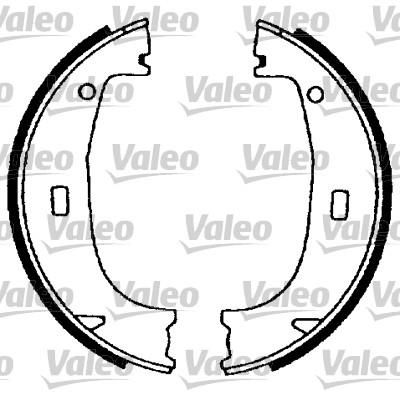 Valeo 562725 комплект тормозных колодок, стояночная тормозная с на 3 (E36)