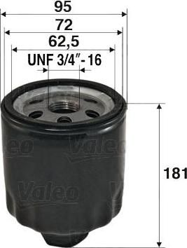 Valeo 586056 масляный фильтр на VW LT 28-35 I автобус (281-363)