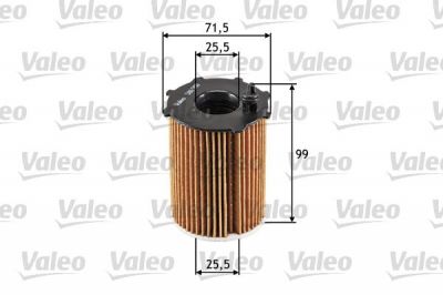 Valeo 586500 масляный фильтр на MINI MINI (R56)